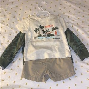 Carter’s boys three piece set